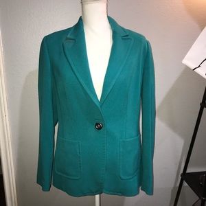 🌵Coldwater Creek Teal Blazer SZ 10
